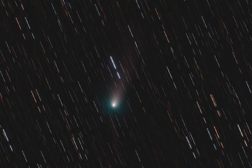 21P Giacobini-Zinner üstökös 2018. augusztus 20., Szomód, Canon EOS 1300D, 200/800-as Newton-asztrográf, exp: 45 x 2 perc (Mohai Márk)
