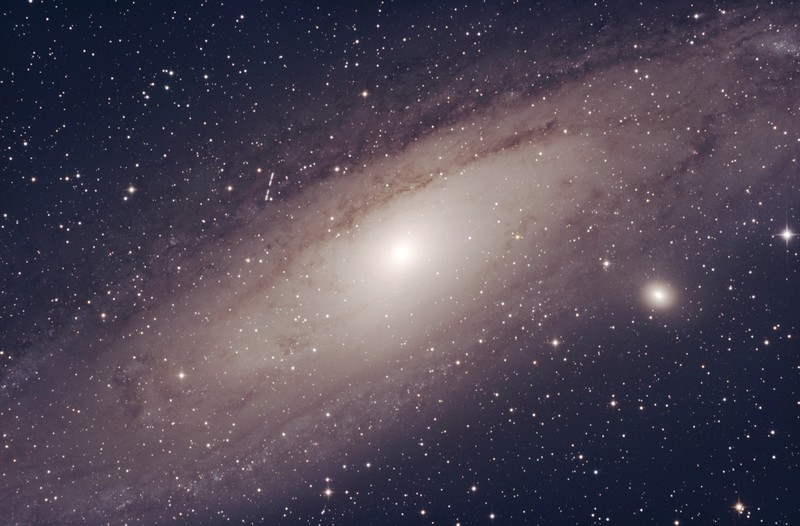 A (372) Palma kisbolygó és az M31 (Androméda-köd)
2011. október 21., Tata, Canon EOS 400D, 250/1000 Newton távcső, ISO 800, exp: 150 sec/10 kép
(Somogyi Péter)